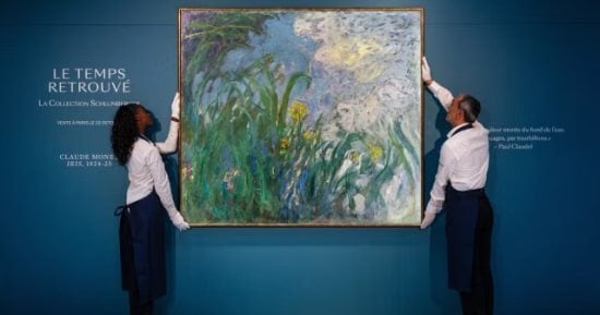 لوحة "Iris" لمونيه تستعد لتحطيم الرقم القياسي في مزادات فرنسا