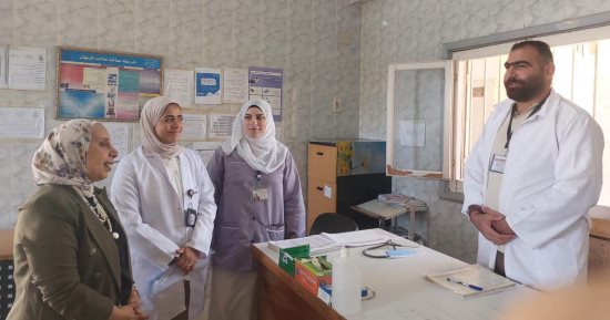 وكيل صحة الإسماعيلية تتفقد وحدة طب أسرة طوسون لمتابعة مستوى الخدمات الطبية