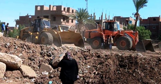 محافظ سوهاج: رفع 250 طن قمامة ومخلفات خلال حملة نظافة مكبرة بقرية إدفا