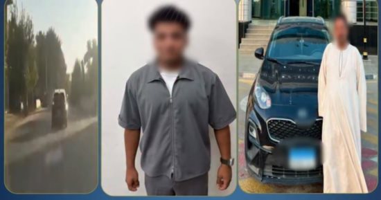خلاف على أولوية المرور.. ضبط سائق ومصور فيديو ادعاء حادث الدهس بأبشواى   