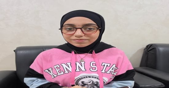 الطفلة نور ياسر.. أصغر كاتبة فى الشرقية تطبع أولى رواياتها «نصل القمر الدامى»