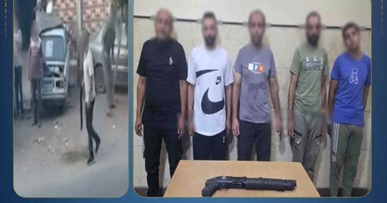 بسبب أولوية ركن السيارات.. ضبط طرفى مشاجرة بالأسلحة النارية في البحيرة