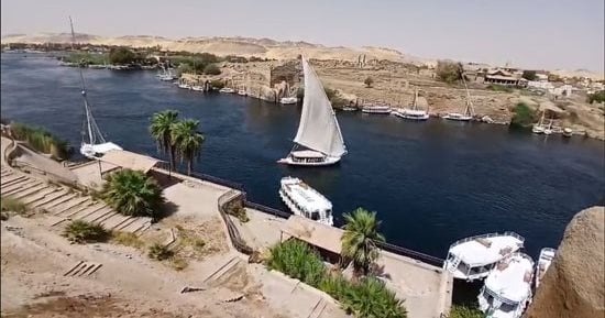 إطلالة ساحرة على النيل.. طقس معتدل صباحا وحار نهارا فى أسوان «فيديو»