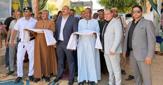 إنهاء خصومة ثأرية بين عائلتي آل القاضي وآل العطايفة بالمراغة.. صور