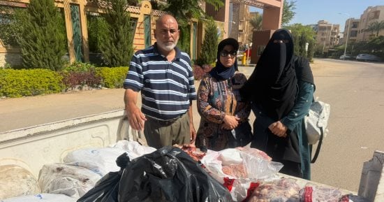 ضبط ربع طن لحوم ودواجن غير صالحة للاستهلاك بمدينة السادات فى المنوفية