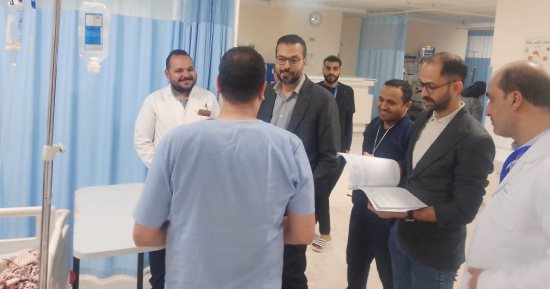 وكيل وزارة الصحة يتفقد مستشفى طهطا ويبحث الاستعدادات للتوسع في الخدمات الطبية