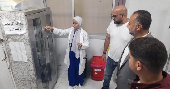وكيل صحة شمال سيناء يتفقد مستشفى الشيخ زويد لمتابعة جاهزية الأطقم الطبية