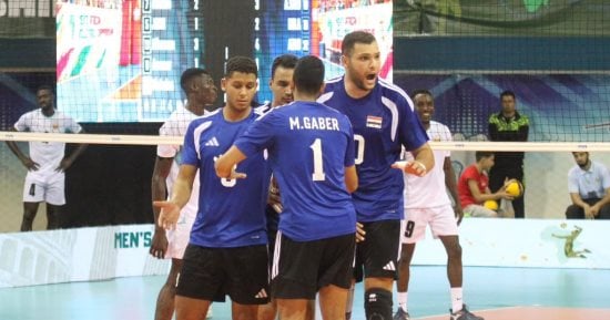 منتخب الكرة الطائرة أمام رواندا في تحديد مراكز أفريقيا