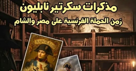 مذكرات سكرتير نابليون.. شهادة من قلب الحكاية فى أحدث إصدارات القومى للترجمة