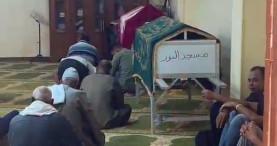 نعشين فى جنازة واحدة.. تشييع جثمانى شاب وشقيقته فى شبين القناطر بالقليوبية