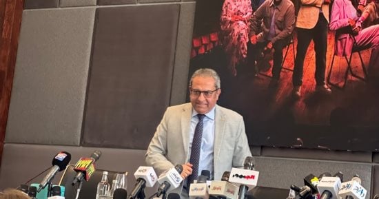 خالد عباس: مدينة الفنون والثقافة هدفنا أن تكون منارة للفن فى المنطقة