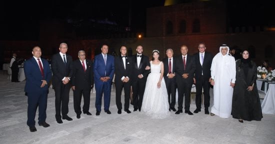 اللواء محمود يوسف يحتفل بزفاف كريمته سلمى على هشام جبريل بحضور وزراء وشخصيات عامة