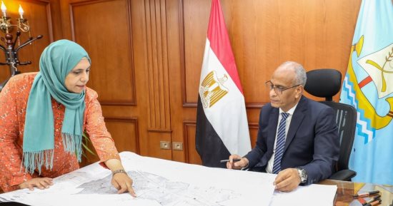 محافظ كفر الشيخ يعتمد المخطط التفصيلى لمدينة قلين لمواكبة التوسع العمرانى