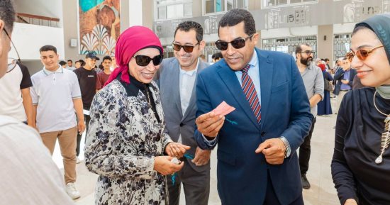 جامعة الأقصر الأهلية تستقبل طلابها الجدد في أجواء مليئة بالحماس