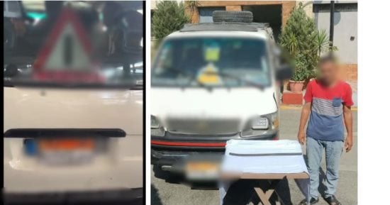 ضبط سائق ميكروباص هدد مواطنًا بقطعة حديدية في البحيرة