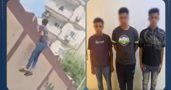 الداخلية تضبط 3 طلاب تسلقوا سور مدرسة بنات بالسويس بداعى المزاح.. فيديو