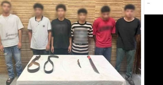 كشف ملابسات فيديو مشاجرة بالأسلحة البيضاء بين طلاب بالفيوم