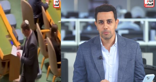 تفاصيل قيام عضو بوفد دولة الاحتلال بتسجيل الدول المغادرة خلال خطاب نتنياهو.. فيديو