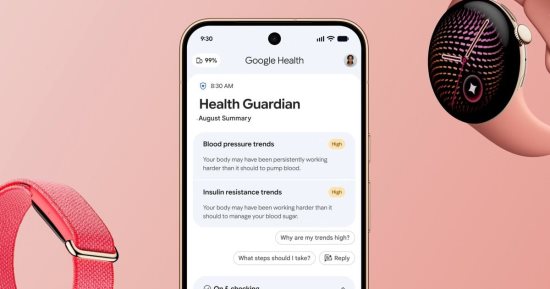 ساعة Pixel Watch تتحول لحارس صحى.. جوجل تراقب ضغط الدم ومقاومة الأنسولين