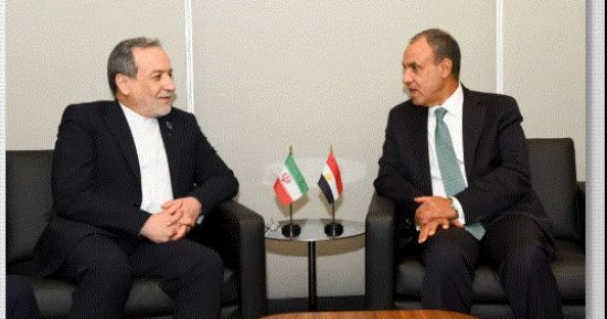 وزير الخارجية يناقش مع نظيره الإيرانى الجهود المبذولة لخفض التصعيد