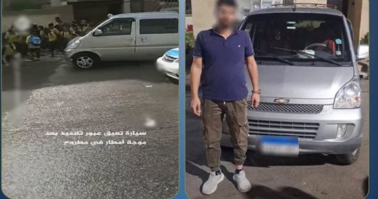الداخلية تضبط قائد سيارة عطل حركة خروج الطلاب أمام مدرسة بمطروح  