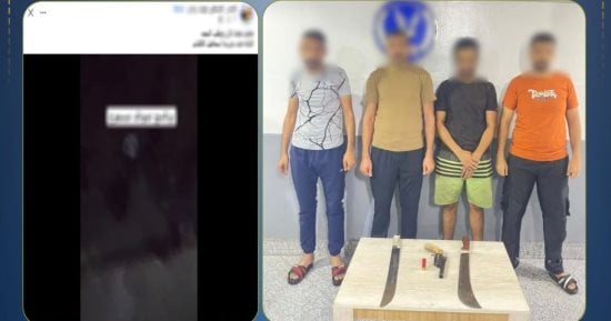 بسبب أولوية المرور.. ضبط طرفي مشاجرة بالأسلحة النارية والبيضاء ببورسعيد 