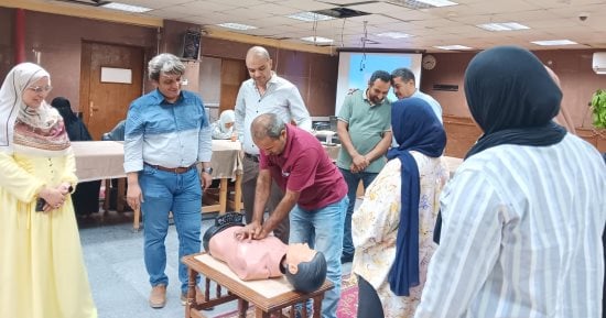 برامج لرفع كفاءة الكوادر الطبية من التمريض والصيادلة بالتأمين الصحي ببنى سويف