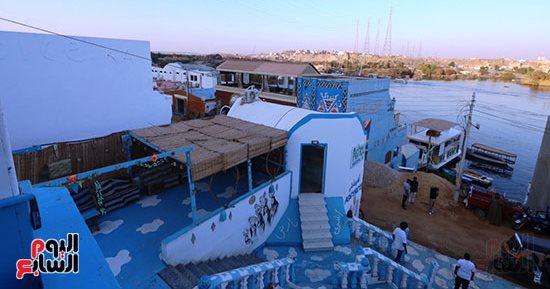 البساطة والإبداع.. بيوت النوبة تزين ضفاف النيل بأسوان