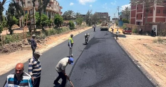 كنا فين وبقينا فين.. طفرة فى شبكة الطرق وإعمال رد الشيء لأصله بدمياط