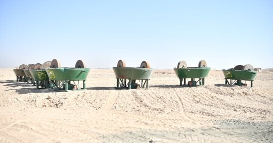 محافظة قنا تكتب فصلا جديدا لاستغلال الثروات المعدنية.. منطقة متكاملة لاستخلاص المعادن النفيسة وتوفير فرص عمل للشباب.. 74 قطعة أرض تستوعب نحو 2000 طاحونة ومباني إدارية وخدمية.. صور