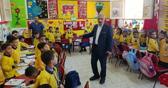 وكيل تعليم المنيا فى جولة تفقدية على عدد من المدارس لمتابعة انتظام الدراسة