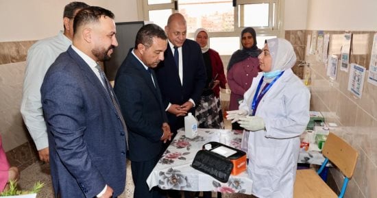 محافظ المنوفية يدشن فعاليات المبادرة الرئاسية للكشف عن الأنيميا والسمنة