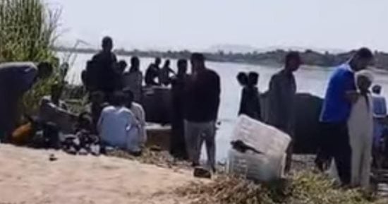 الإنقاذ النهري بقنا يواصل البحث عن جثتي أم وابنتها بعد غرقهما في نهر النيل