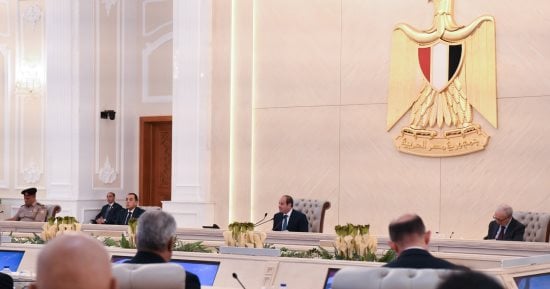 الرئيس السيسي: نعطى مساحة لحلول سلمية بشأن سدود إثيوبيا لكن ليس على حساب وجود مصر