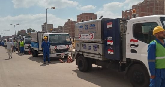 رفع حالة الطوارئ وإيقاف الإجازات.. مياه الغربية تنهى استعدادتها لاستقبال فصل الشتاء.. صور