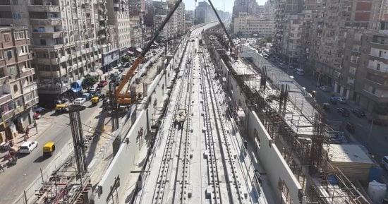 مترو الإسكندرية نقلة حضرية فى عروس البحر المتوسط