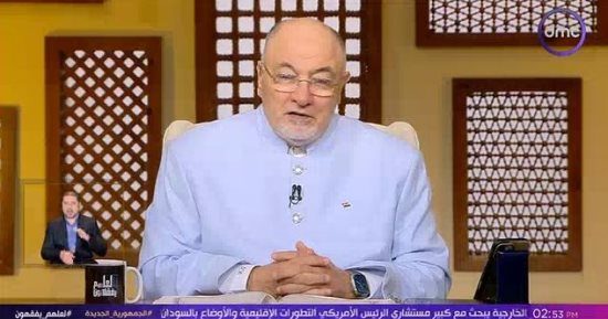 خالد الجندي: لا يوجد اعتذار مجاني