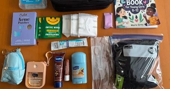 من المناديل لـ"الليب جلوس".. Emergency Kit تريند جديد في شنطة المدرسة
