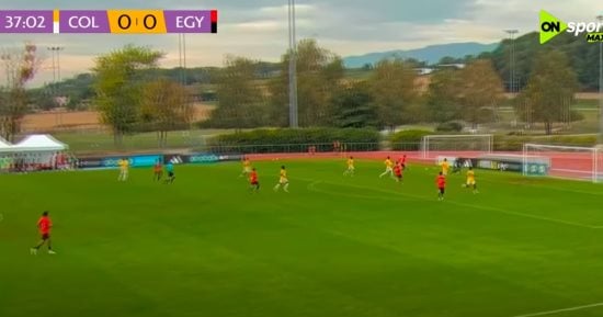 منتخب الناشئين يتعادل مع كولومبيا 1-1 فى الشوط الأول.. فيديو