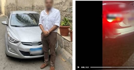 الداخلية تضبط موظفًا صدم دراجة نارية بعد مشادة كلامية وسط القاهرة