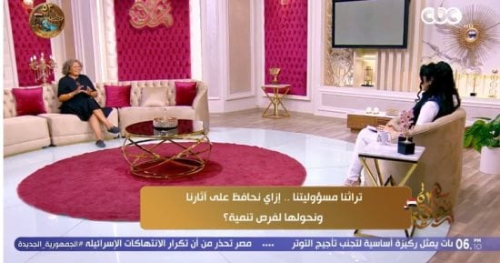 مى الإبراشى لـ جوهرة مصرية: اخترنا حى الخليفة لتنوع عناصره التراثية والعمرانية