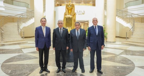 النائب العام يستقبل مجلس أمناء الجامعة الألمانية بالقاهرة