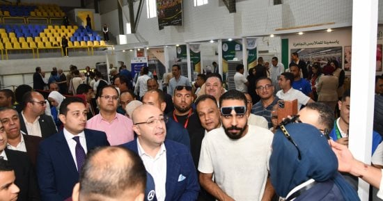 محافظ الفيوم يتفقد فعاليات ملتقى "يوم الفيوم للتوظيف" بمشاركة 23 شركة