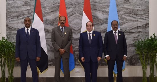 قمة العلمين الرباعية ترسم خطوطًا حمراء: رفض أى اعتراف أو دعم لـ"أرض الصومال".. دعم وحدة السودان وسيادته ومؤسساته الوطنية ورفض إنشاء أي كيانات موازية.. والرفض الكامل لأي إجراءات أحادية تضر بدولتى مصب نهر النيل