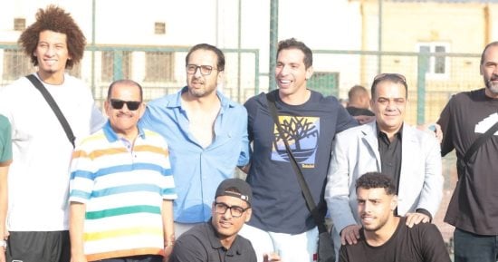 ظهور مميز للثنائي أحمد الأحمر وعلى زين فى بطولة النخبة لكرة اليد