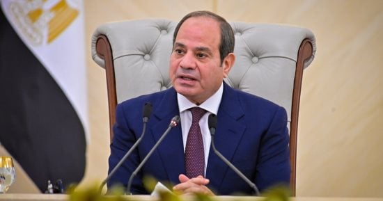 الرئيس السيسى: أمن دول الخليج العربى يعتبر جزءا لا يتجزأ من الأمن القومى المصرى