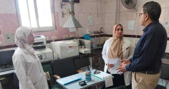 صحة المنوفية إحالة المقصرين بالمعمل المشترك للتحقيق وتوجيهات عاجلة لرفع كفاءته 