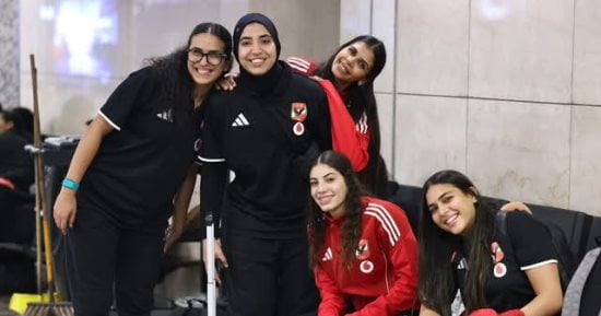 الأهلى أمام فاب الكاميرونى فى بطولة أفريقيا للسيدات لكرة اليد