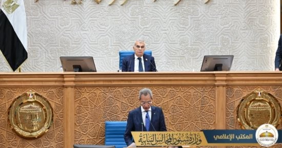 وزير شئون المجالس النيابية أمام «الشيوخ»: تنوع الآراء واختلاف الاجتهادات ركيزة لإثراء العمل البرلماني.. انتقال المجلس للعاصمة الجديدة يجسد رؤية الدولة لبناء مؤسسات عصرية.. ومعركة الوعي أمانة وطنية كبرى