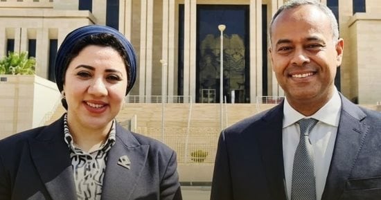 تنسيقية شباب الأحزاب تهنئ سامح السادات وأميرة صابر بفوزهما في انتخابات مكاتب اللجان النوعية بالشيوخ